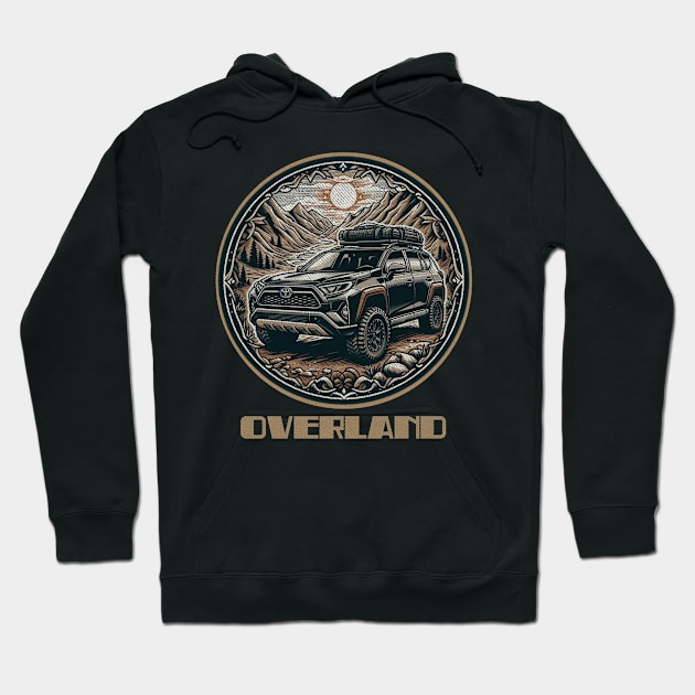 Toyota rav4 overland Hoodie by Tofuvanman